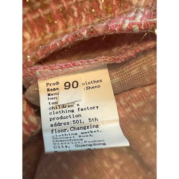 NWOT Toddler Girl's 2 Piece Skirt/Top Fall/Winter European Size 90 US Size 2-3 - Picture 3 of 5